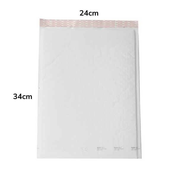 My Decorations 100 Wholesale Pack Of 34*24Cm White Padded Mailer Bag Envelope Other Envelopes & Mailers