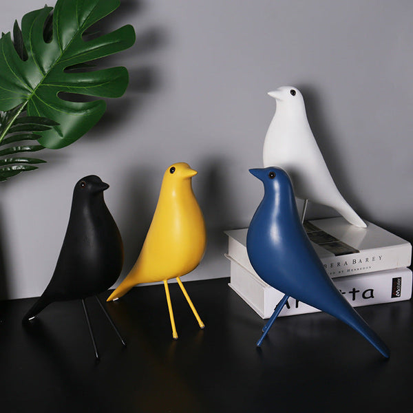 Resin Ornament And Peace Dove Bird Figurines