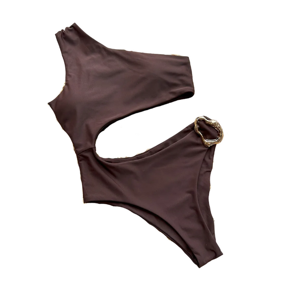 One Piece Swimsuit Women's  Bikini Ladies' Single Shoulder Wholesale Swimwear