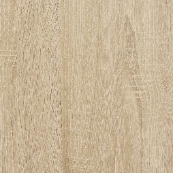 Vidaxl Led Headboard Sonoma Oak 140 Cm Engineered Wood Headboards & Footboards
