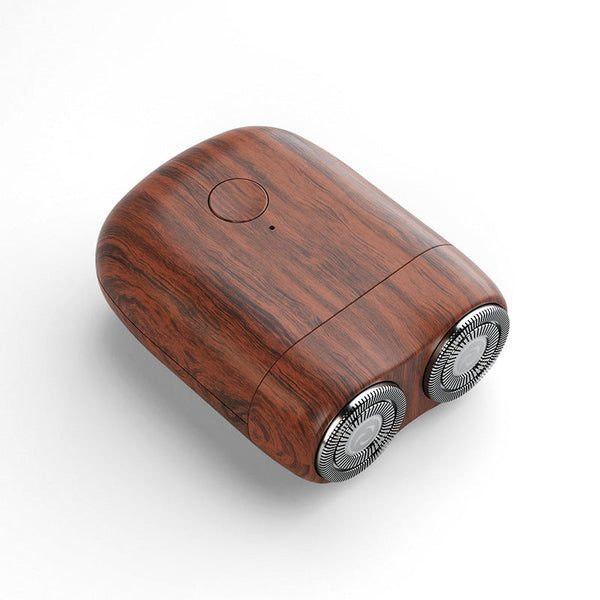 Mini Electric Shaver With Magnetic Suction Dual Blade Heads 2 Speed Usb Charging Portable Men's Men's Shavers