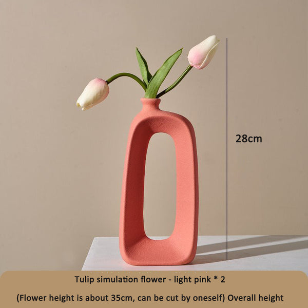 Ceramic Vase Decoration For Living Room Flower Arrangement Vases