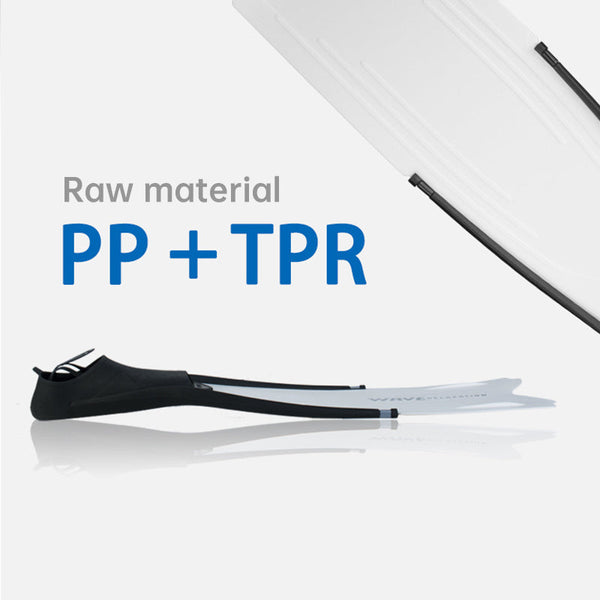 Professional Freediving Long For Spearfishing Diving Snorkeling Pp+Tpr Anti Skid Fins
