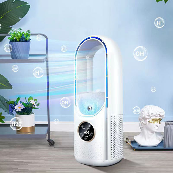 Six Speed Timed Silent Ac Cooling Fan New Mini Portable Usb Air Cooler Bladeless Electric Fan. Portable Fans