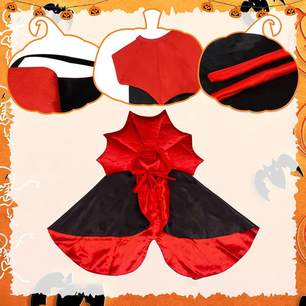Halloween Pet Cat Dog Funny Bat Costume Cloak Dog Costumes