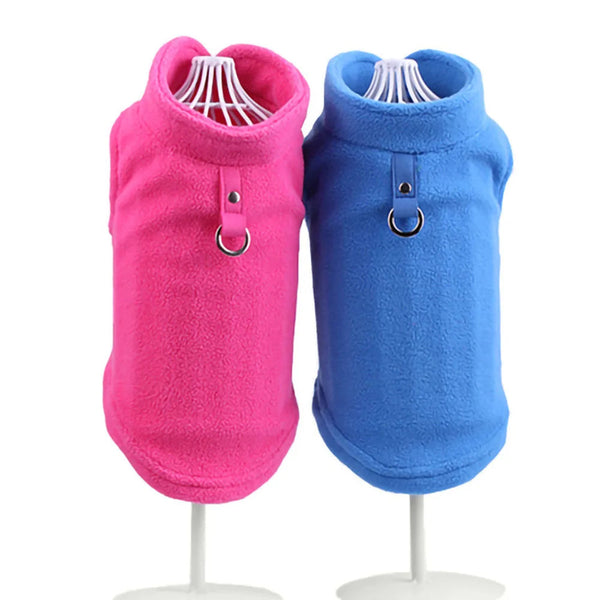 Dog Clothing Thickened Solid Color Fleece Pet Supplies Dog Clothing & Shoes
