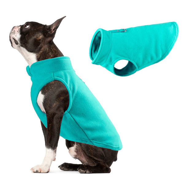 Dog Clothing Thickened Solid Color Fleece Pet Supplies Dog Clothing & Shoes