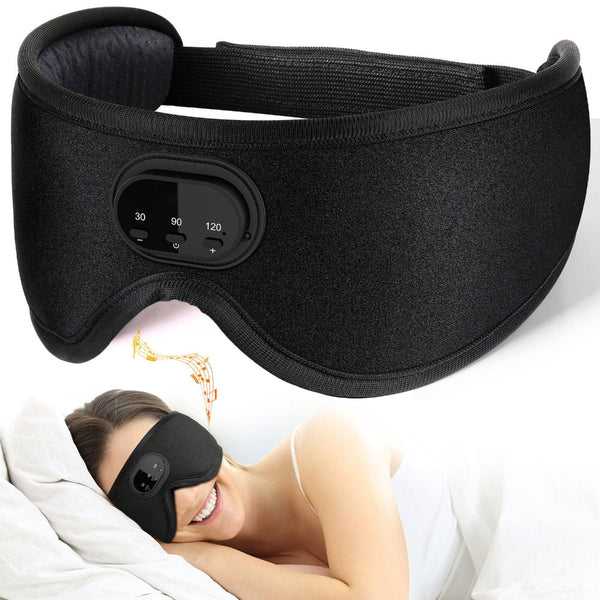 Bluetooth White Noise Milk Silk 3D Eye Socket Full Blackout Breathable Smart Music Sleep Mask Sleep Masks