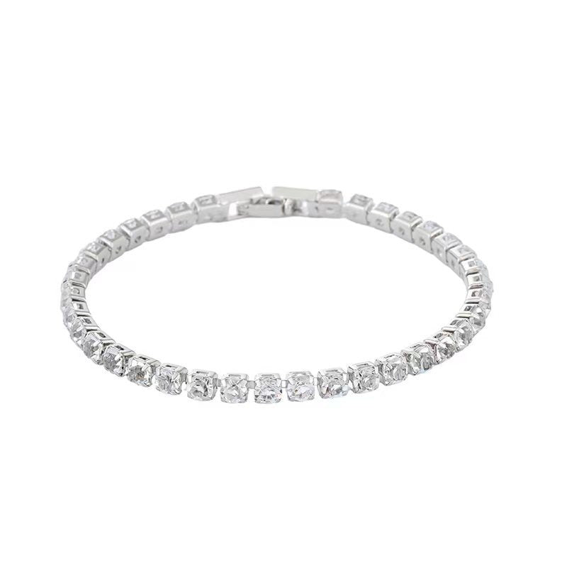 Veile Studios Full Diamond Zircon Couple Bracelet Jewelry Gift For Couples And Special Occasions Bracelets