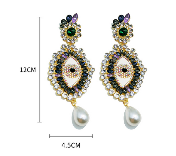 Eyelash Extensions Eye With Eyelashes Unique Earrings Women