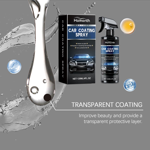 Automotive Ceramic Coating Spray Finish Maintenance Cleaning Decontamination Repair Scratch Retreader Other Automotive Care Supplies