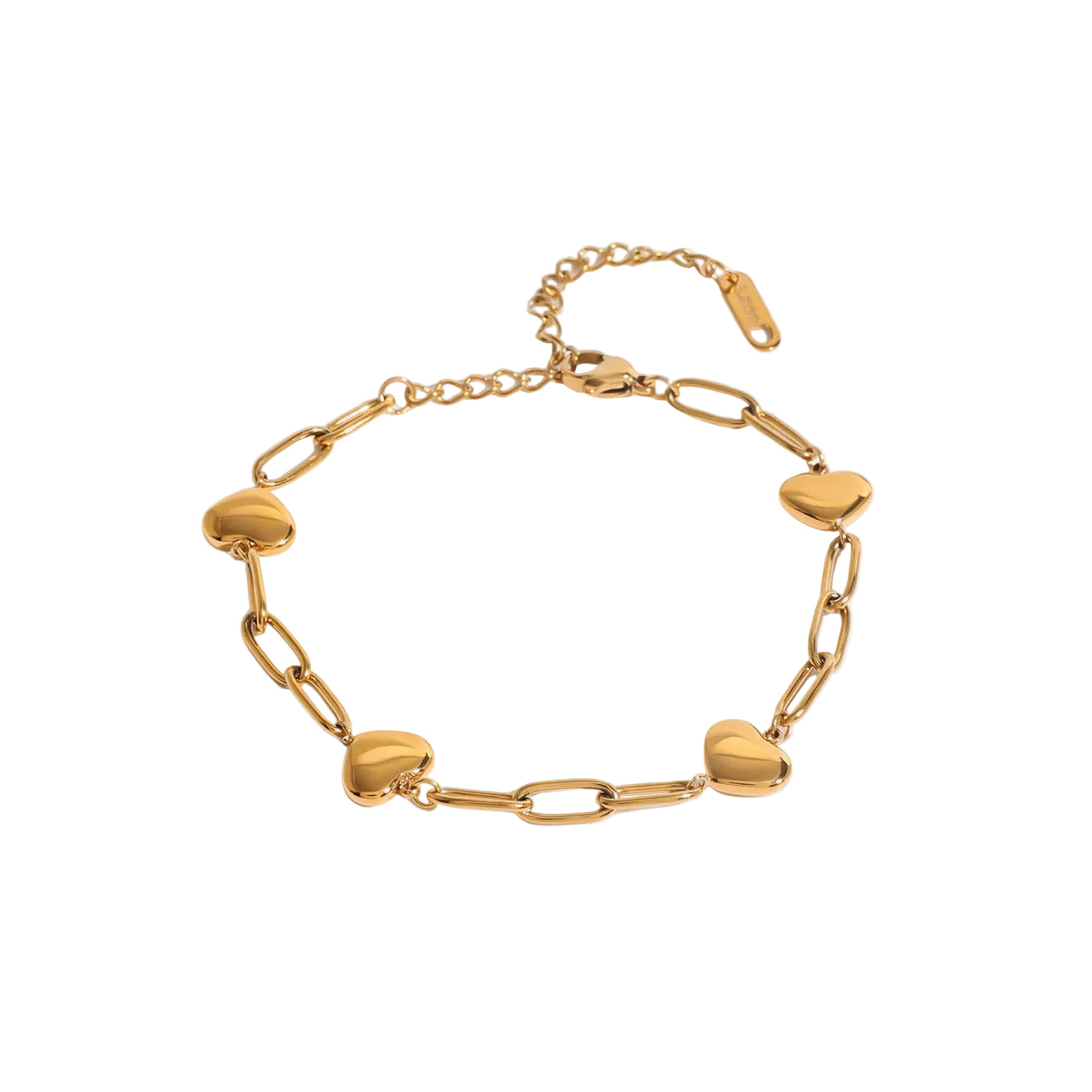 Stainless Steel Gold Splicing Personalized Niche Design Titanium Bracelet Bracelets