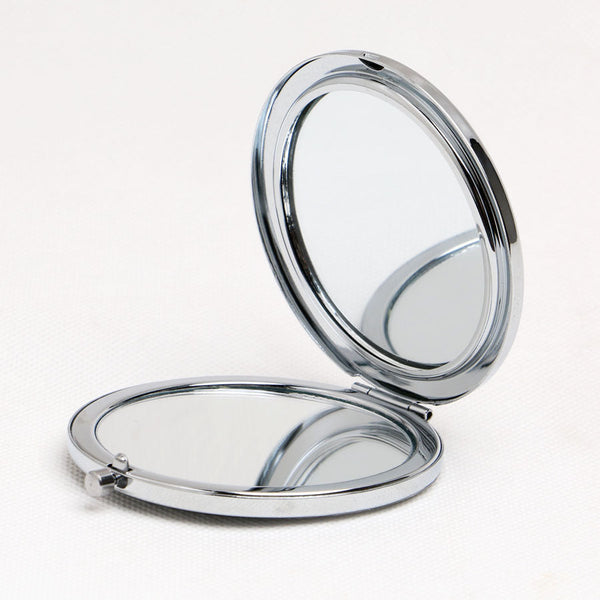 Mini Pocket Cosmetic Compact Mirror Foldable Double Sides Girl Beauty Tools Makeup Mirrors