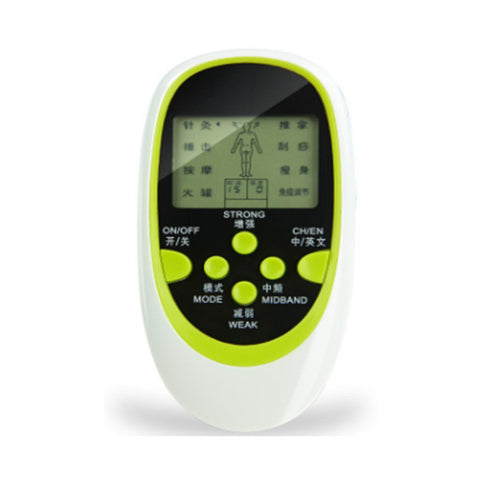 8 Pads Multifunctional Digital Meridian Physiotherapy Instrument Massager Slimming Pulse Muscle Relaxing Massagers