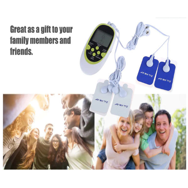 8 Pads Multifunctional Digital Meridian Physiotherapy Instrument Massager Slimming Pulse Muscle Relaxing Massagers