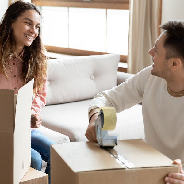 6 Rolls Packing Tape 45Mm X 75M Durable Adhesive For Shipping And Storage Use Carton Sealing Tapes