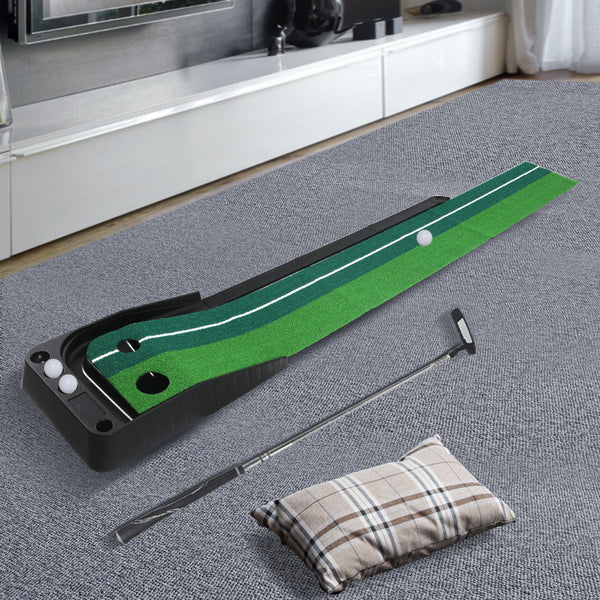 Centra Golf Putting Mat 250Cmx40cm Portable Nets Cages & Mats