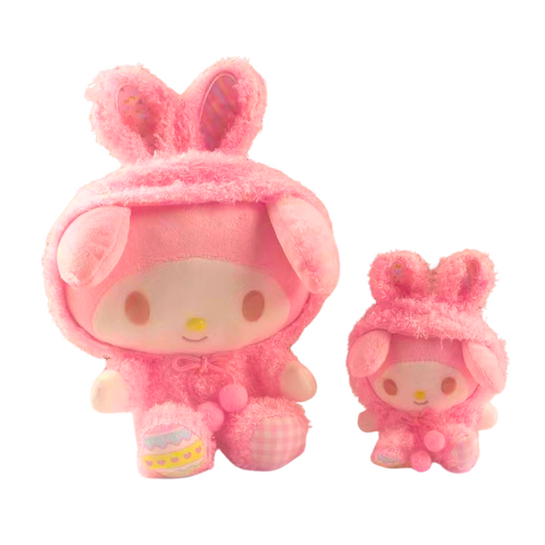 16Cm Cinnamoroll Sanrio Hello Kitty Kuromi My Melodypochacco Easter Plush Toy Cinnamoroll Plush Toys