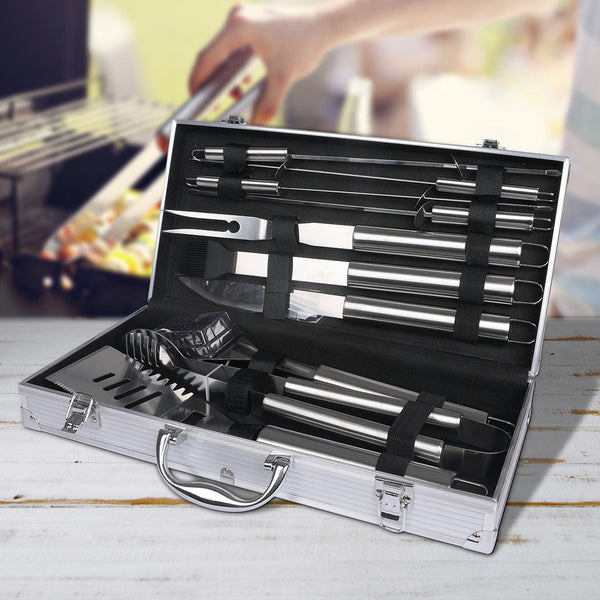 Moyasu 10Pcs Bbq Tool Set Stainless Parts & Accessories