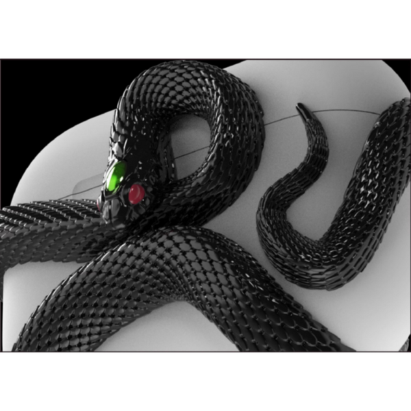 Creative Horrible Snake Wireless Earphone Case For Airpods Pro Halloween Cover Earbud Cases