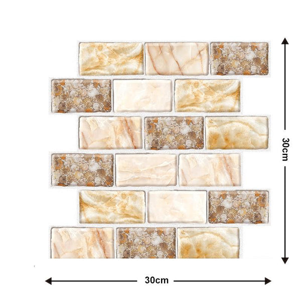 3D Brick Wallpaper Living Room Bedroom Kitchen Easy Stickers Wall Stickers