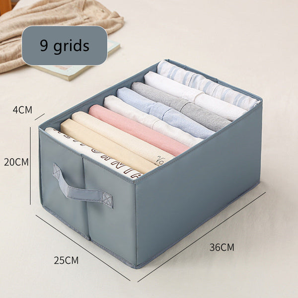 Clothes Denim Pants Drawer Organizer Box Drawer Organisers