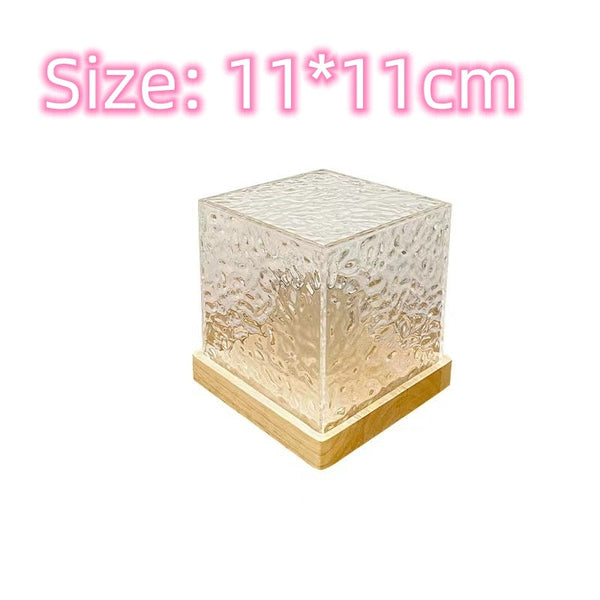 16 Colours Led Water Ripple Ambient Night Light Usb Rotating Projection Lamp Night Lights