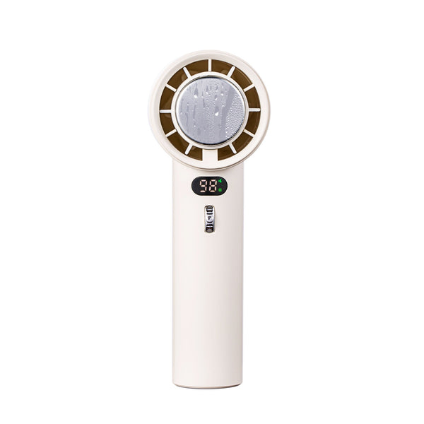 Handheld Turbo Fan With Wind Speeds And 3000Mah Battery Portable Fans