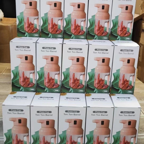 Summer Electric Juicer Portable Large Capacity 1500Ml Usb Rechargeable Blender Juicers