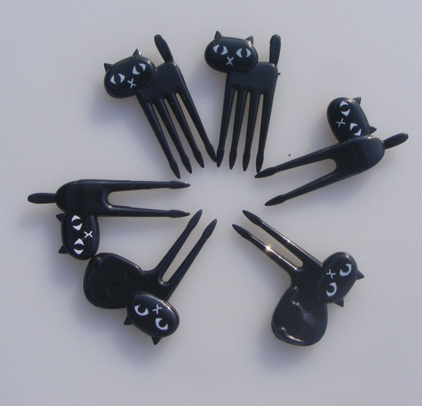 Serving Utensils & Sets 6Pcs/ Set Fruit Fork Snack Cake Dessert Food Stick Toothpick Decoration Bento Tableware