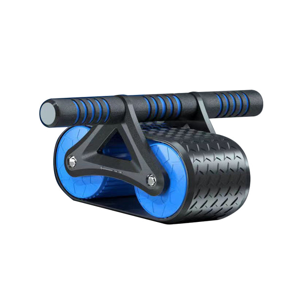 Double Wheel Abdominal Exerciser Women Men Automatic Rebound Roller Waist Trainer Gym Sports Home Devices Abdominal Machines