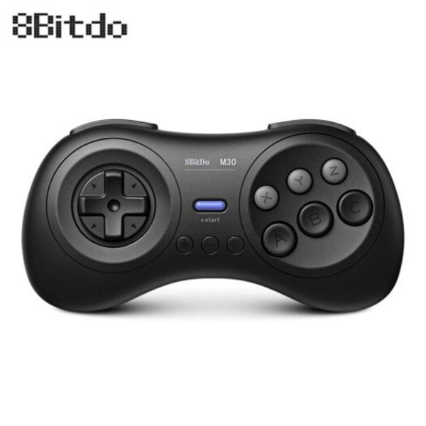 8Bitdo M30 Bluetooth Controller For Switch Pc Mac Steam Black Controllers & Attachments