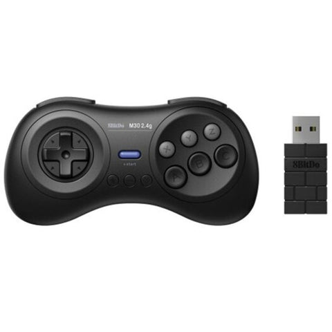 8Bitdo M30 Gamepad 2.4G Wired Wireless Controller For N Switch Black