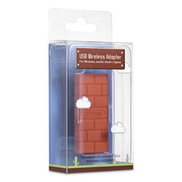 8Bitdo Usb Wireless Adapter Deep Brown Cables & Adapters