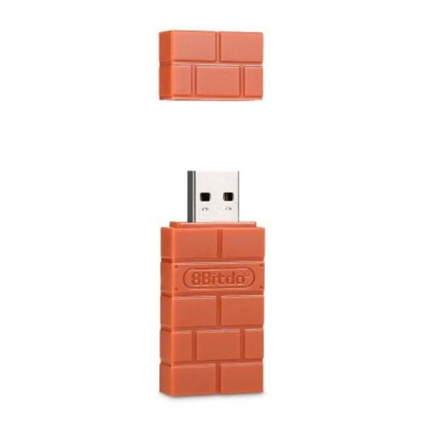 8Bitdo Usb Wireless Adapter Deep Brown Cables & Adapters