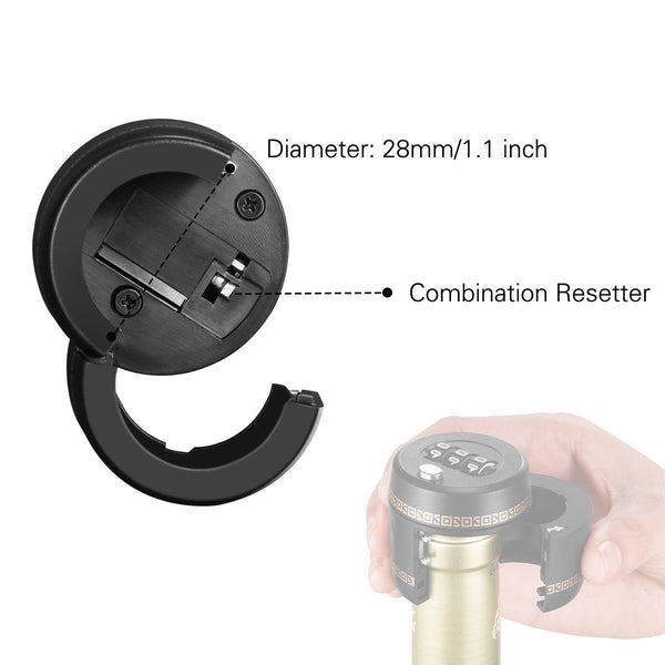 Wine Bottle Password Lock Drink Stopper Novelty Gift Bottle Stoppers