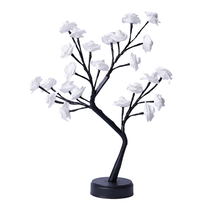 Table Lamp Flower Tree Rose Usb Operated Night Light For Home Wedding Decoration Night Lights