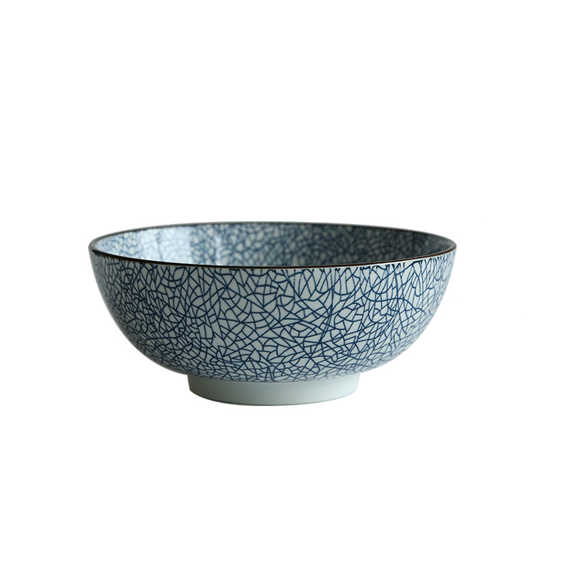 8 Inch Japanese Ceramic Ramen Noodle Soup Bowls