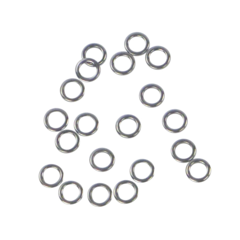 Swimerz 8Mm Solid Jigging Rings 20 Pack Other Tackle & Accessories