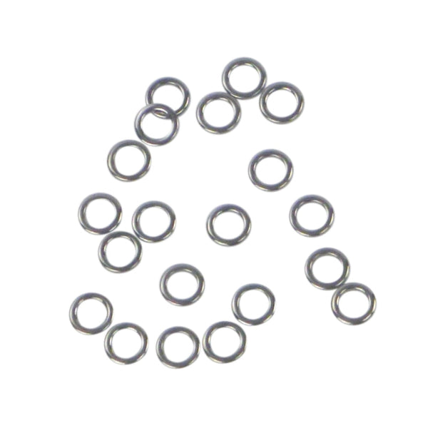 Swimerz 8Mm Solid Jigging Rings 20 Pack Other Tackle & Accessories