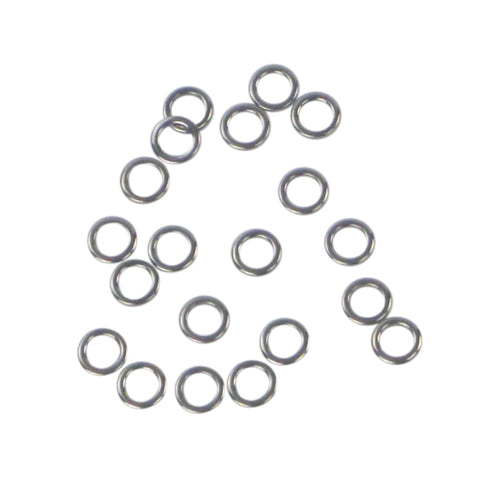 Swimerz 8Mm Solid Jigging Rings 20 Pack Other Tackle & Accessories