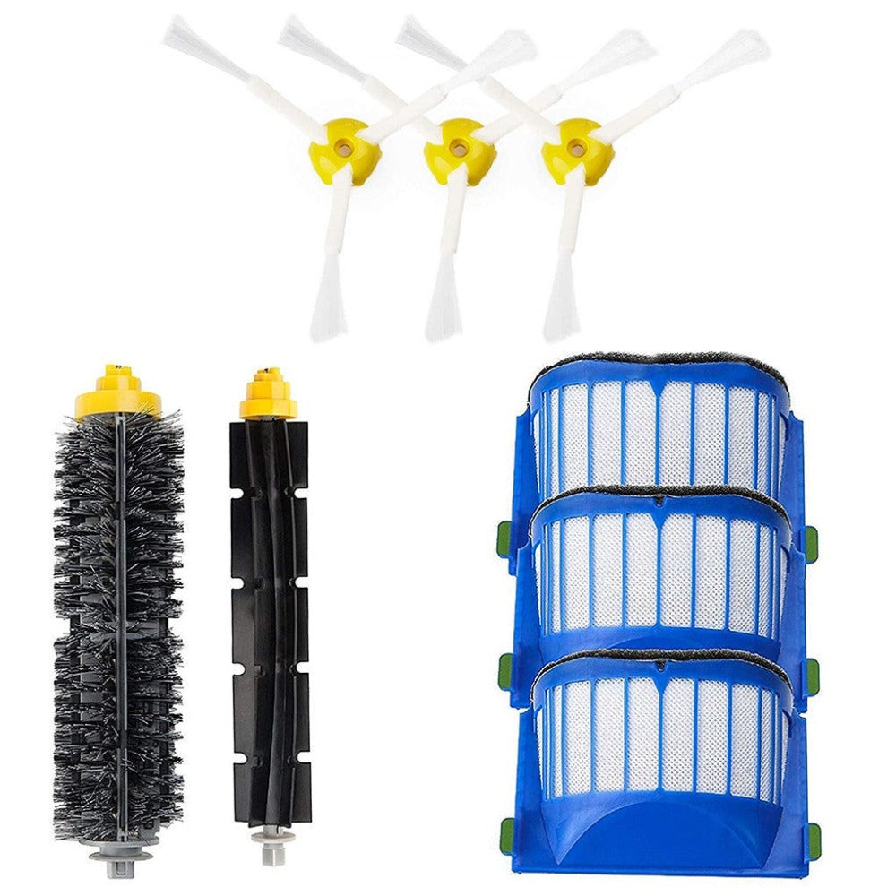 Replacement Parts Kit 8Pcs For Irobot Roomba 600 Series 620 630 650 Brush