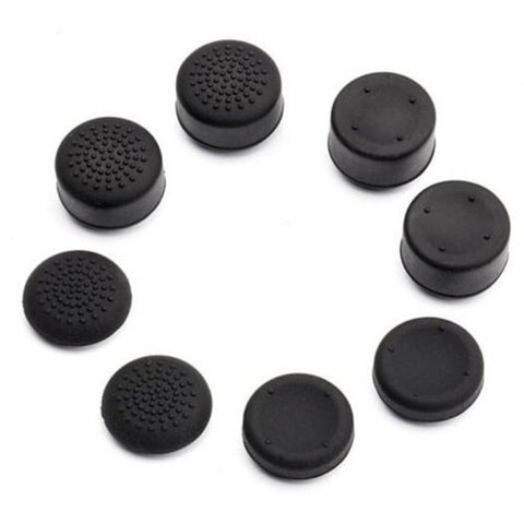 8Pcs Protective Button Cap For Ps3 Ps4 Xbox One 360 Black