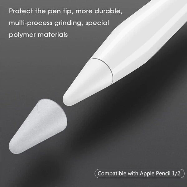 8Pcs Silicone Replacement Tip Case Nib Protective Cover Skin Compatable With Apple Pencil 1St 2Nd Touchscreen Stylus Colors Optional Styluses