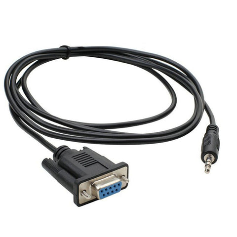 9 Pin Rs232 Db9 Female To 3.5Mm 2.5Mm 3P Male Jack Adapter Serial Cable Cord 1.8M