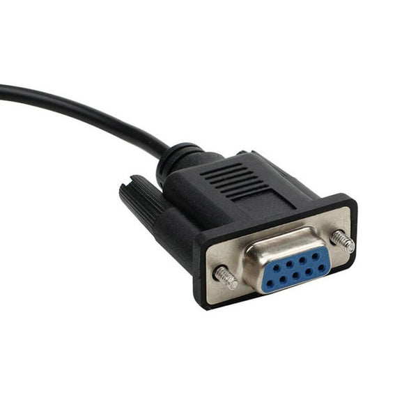 9 Pin Rs232 Db9 Female To 3.5Mm 2.5Mm 3P Male Jack Adapter Serial Cable Cord 1.8M Parallel Serial & Ps/2