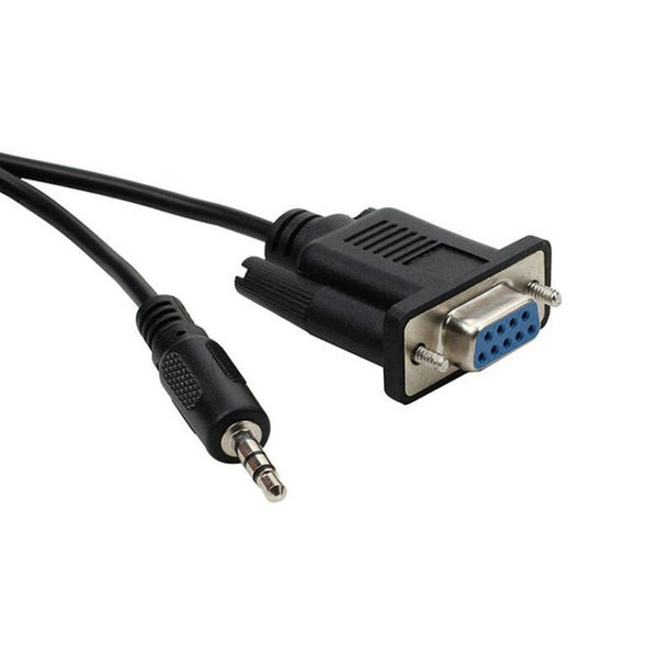 9 Pin Rs232 Db9 Female To 3.5Mm 2.5Mm 3P Male Jack Adapter Serial Cable Cord 1.8M Parallel Serial & Ps/2