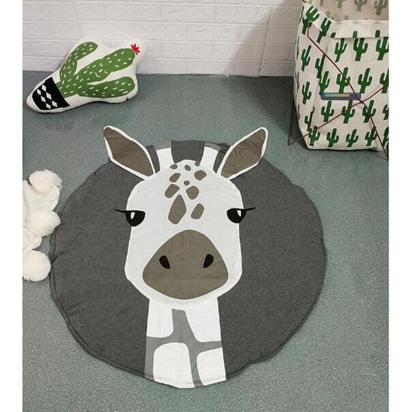 90 X 90Cm Kids Play Game Mats Little One Playmat Tummy Time Giraffe Playmats & Jigsaw Mats