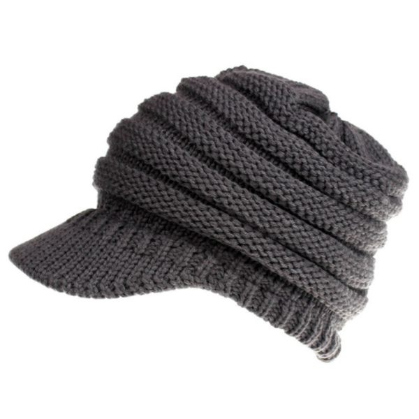 Women Ponytail Beanies Autumn Winter Soft Knitting Caps Warm Ladies Hats