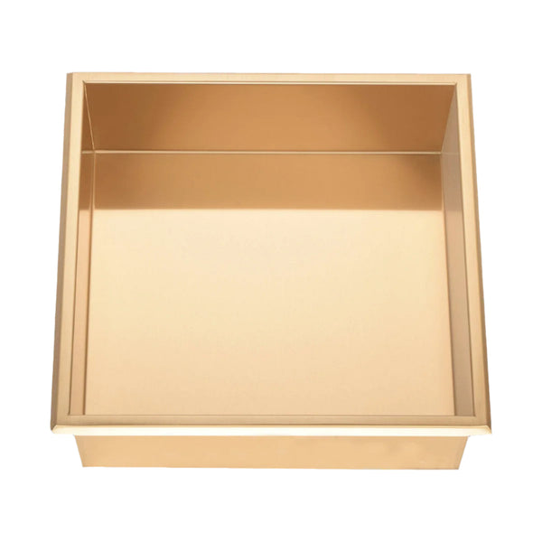 336 X 101Mm Shower Niche Single Shelf Organizer No Tile Needed In Gold Shower Shelves & Organisers
